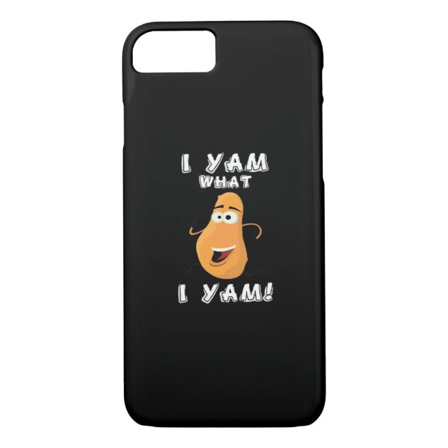 I Yam What I Yam Classic Funny Meme Case-Mate iPhone Case (Back)