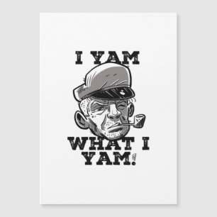 I Yam What I Yam Classic Meme Design