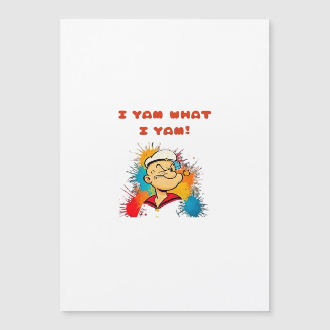 I Yam What I Yam Classic Sloth Trendy (Front)