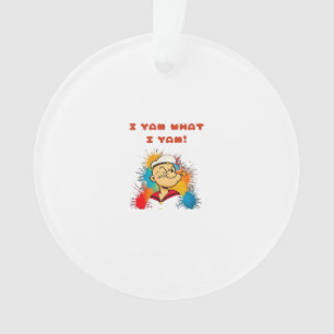 I Yam What I Yam Classic Sloth Trendy Ornament