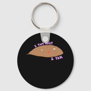I Yam What I Yam Classic Trendy Key Ring