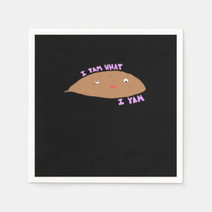 I Yam What I Yam Classic Trendy Napkin