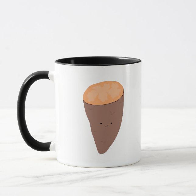 I Yam What I Yam Classic Trendy Quote Mug (Left)