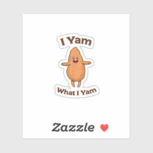 I Yam What I Yam Dancing Sweet Potato Festive