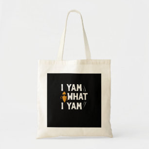I Yam What I Yam Design - Sweet Potato Lover Desig Tote Bag