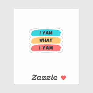 I Yam What I Yam Funny Classic