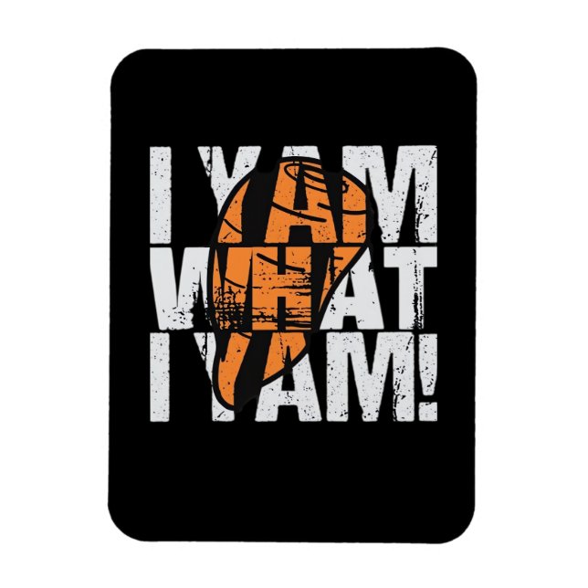 I Yam What I Yam Funny Quote Magnet (Vertical)