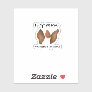 I Yam What I Yam, I Yam What I Yam, Comical, Cute,