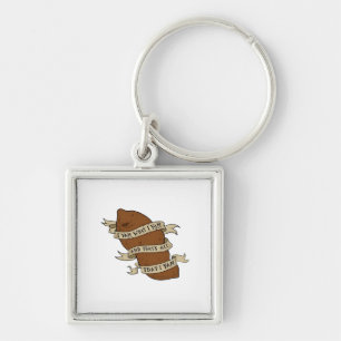 I Yam What I Yam Quote Funny Playful Mood Key Ring