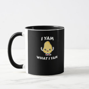 I Yam What I Yam Sweet Potato For Thanksgiving Day Mug