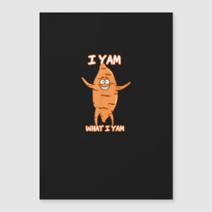 I Yam What I Yam Sweet Potato Thanksgiving