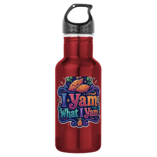 I Yam What I Yam T-Shirt 532 Ml Water Bottle