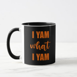 I Yam What I Yam Thanksgiving Matching Family Top Mug