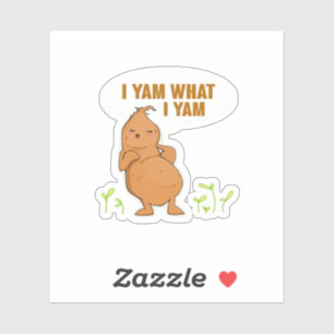 I Yam What I Yam Trendy Basic