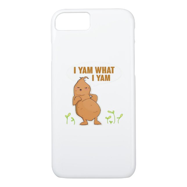 I Yam What I Yam Trendy Basic Case-Mate iPhone Case (Back)
