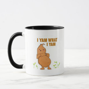 I Yam What I Yam Trendy Basic Mug