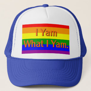 I Yam What I Yam. Trucker Hat