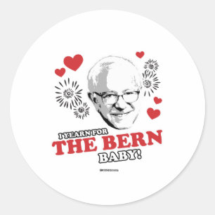 I Yearn for the Bern baby Classic Round Sticker