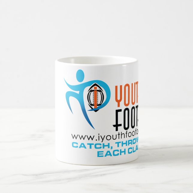 I Youth Football Coffee Mug (Center)