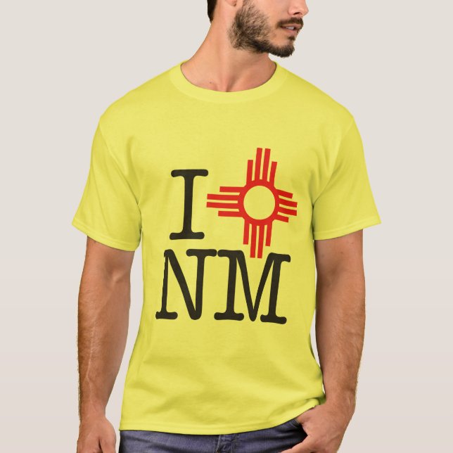 I ZIA New Mexico T-Shirt (Front)