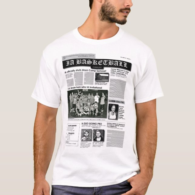 IA Basketball 2010 T-Shirt (Front)