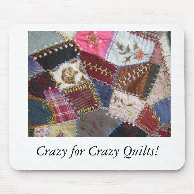 IA-Ill. Quilt group, English gallery, train dep... Mouse Mat (Front)