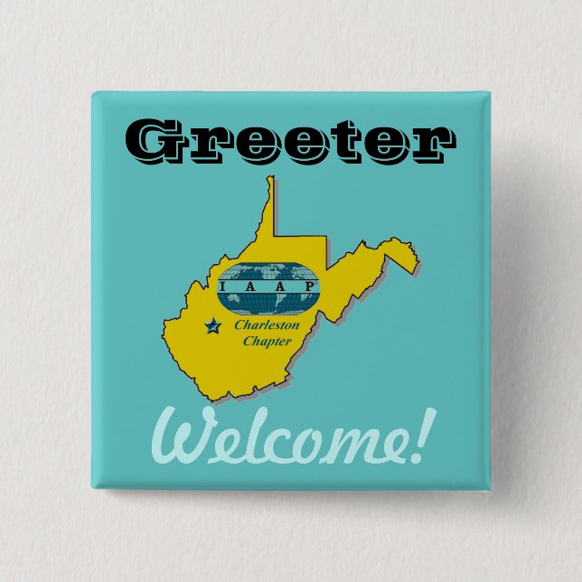 IAAP Greeter Badge (Front)