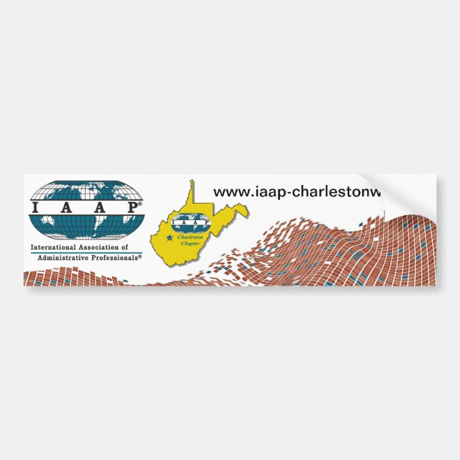 IAAP WV Bumper Sticker (Front)