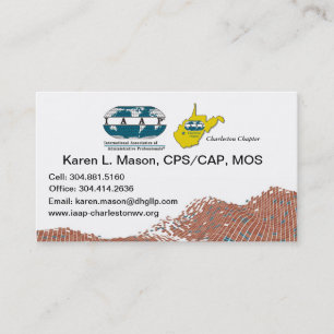 IAAP WV Chapter Business Cards