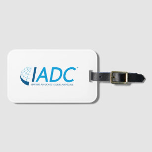IADC Luggage Tag with Business Card Slot