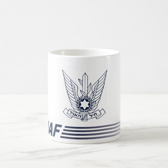 IAF badge ISRAELI AIR FORCE Coffee Mug (Center)