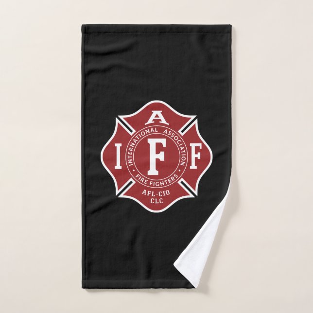 IAFF Maltese Cross Hand Towel (Hand Towel)