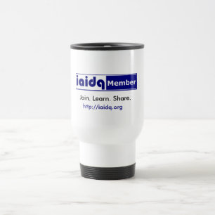 IAIDQ Member Travel Mug