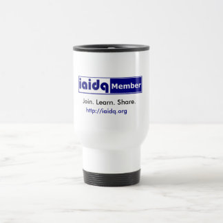 IAIDQ Member Travel Mug