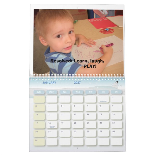 Iain's World 2008 Calendar (Jan 2027)