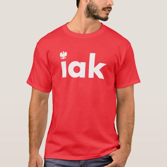 IAK Polish Last Name Tshirt (Front)