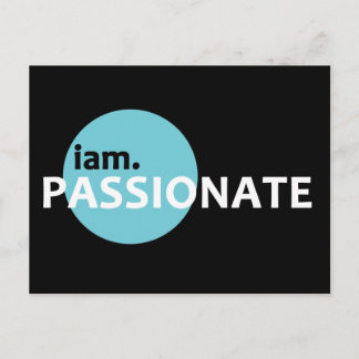 iam. Passionate Collection Postcard