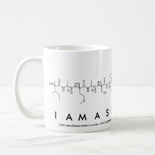 IAmAScientist peptide name mug