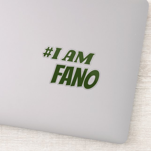 #IAmFano Fano Amhara Sticker (Detail)