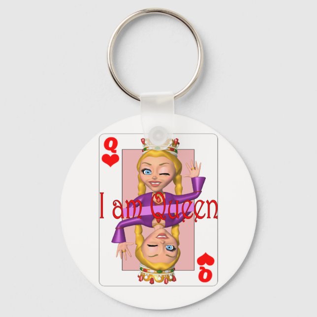 iamqueen key ring (Front)