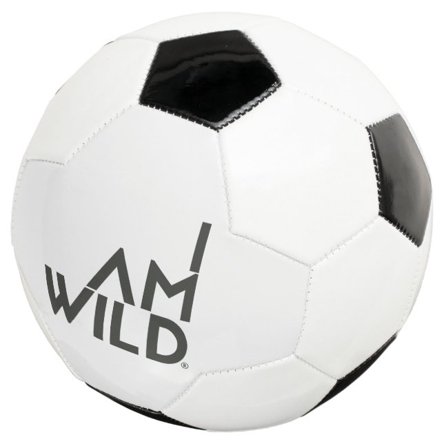 IAMWILD Soccer Ball (Three Quarter)