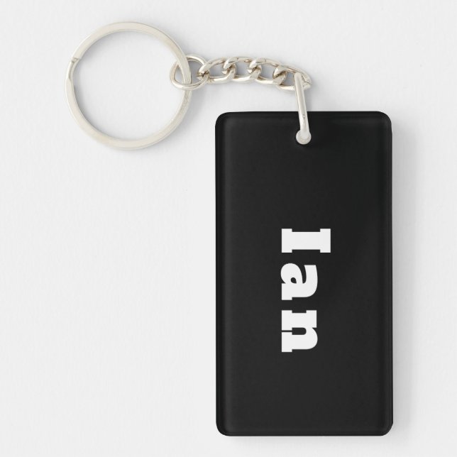 Ian Key Ring (Front)
