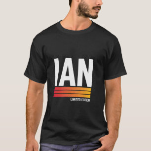 Ian Limited Edition Vintage Custom Name Husband Gr T-Shirt