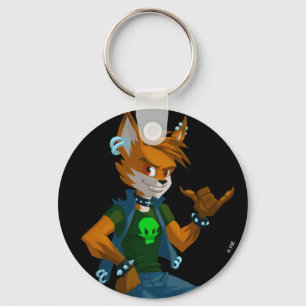Ian McFoxx Shaka Brah Keychain