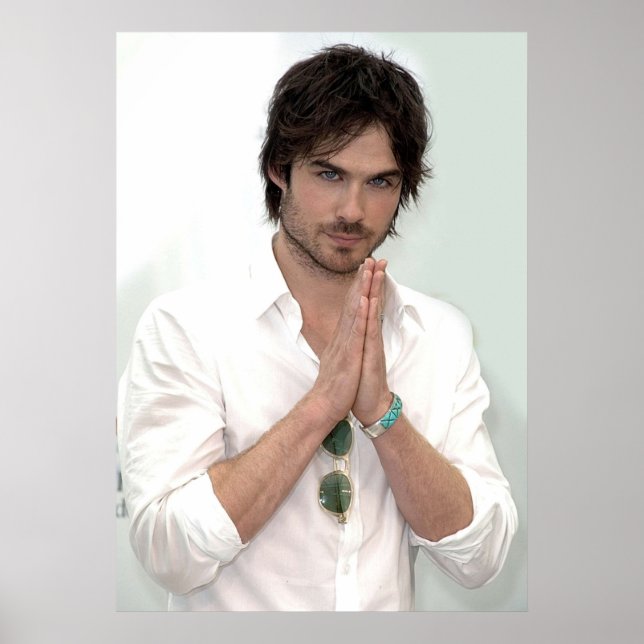 Ian Somerhalder Damon Salvatore Poster (Front)