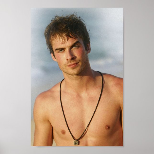Ian Somerhalder Damon Salvatore  Poster (Front)