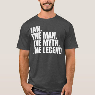 IanIan Name Ian given name T-Shirt