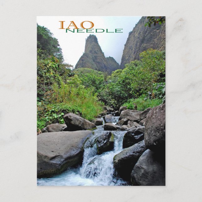 IAO NEEDLE POSTCARD (Front)