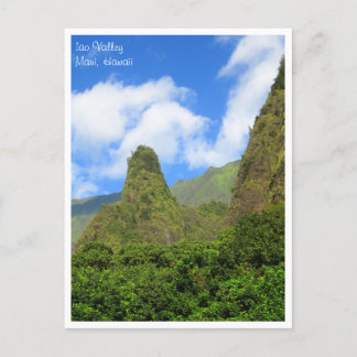 Iao Valley, Maui Hawaii Postcard