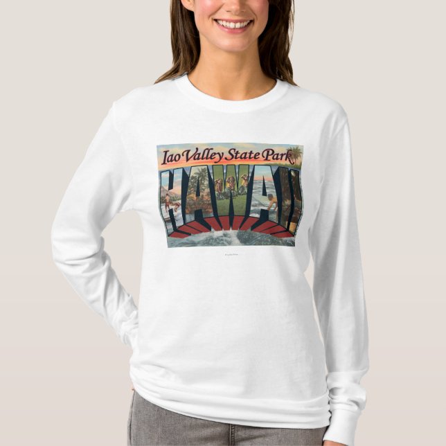 Iao Valley State Park, Hawaii T-Shirt (Front)